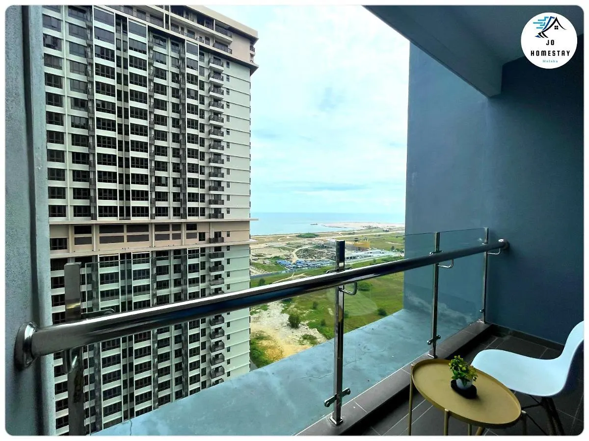 New Luxury Condo Melaka With Sea View & City View Netflix Wifi 500Mbps